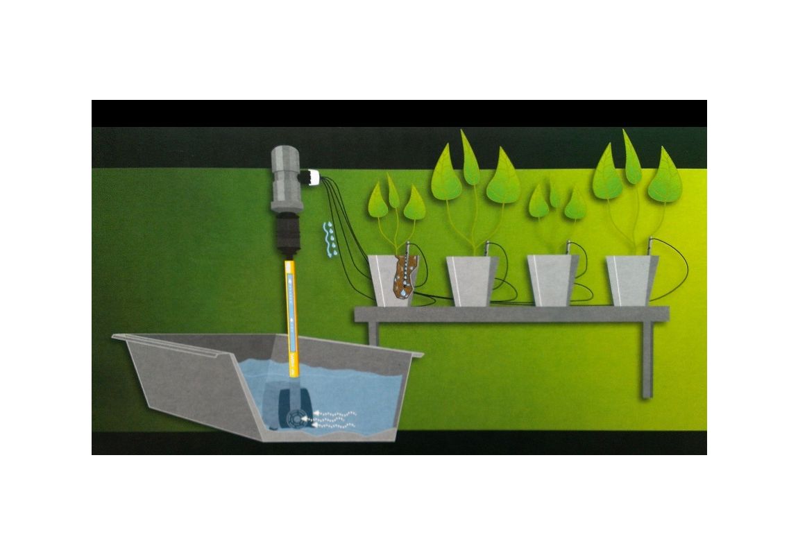 Irrigation set for  16 plants